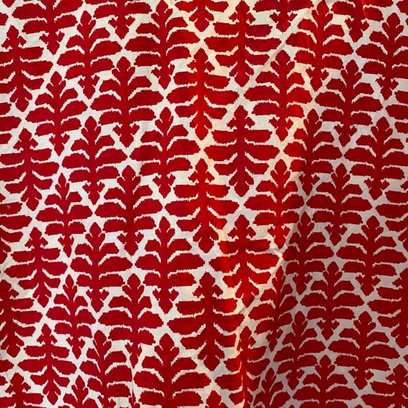Madewell Red Province Tee in Ikat Bloom Size S - Picture 5 of 8